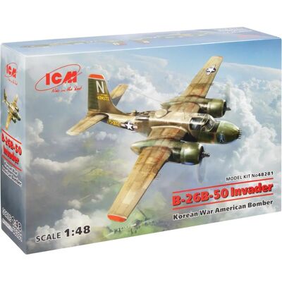 ICM B-26B-50 Invader Modellbausatz - Koreakrieg Flugzeug ICM B-26B-50 Invader Modellbausatz - Koreakrieg Flugzeug