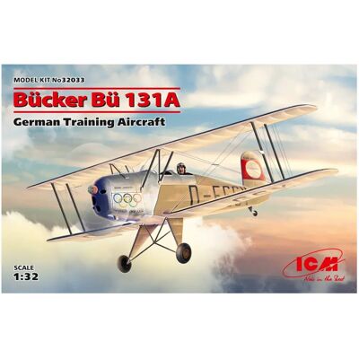 Maquette Bucker Bu-131A - Échelle 1:32 - Modèle d'avion - Publicité Maquette Bucker Bu-131A - Échelle 1:32 - Modèle d'avion - Publicité