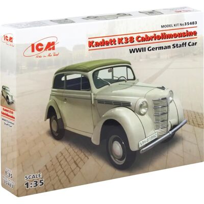 ICM K38 Cabrio Wehrmacht Staff Car Modell - 1:35 ICM K38 Cabrio Wehrmacht Staff Car Modell - 1:35