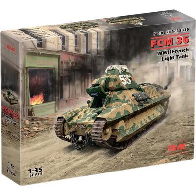 ICM Modelltank Kit 35336 - WWII Militär Maßstab ICM Modelltank Kit 35336 - WWII Militär Maßstab