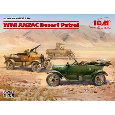 ICM Modellbausatz 3510 - Militärfahrzeug - 1:35 ICM Modellbausatz 3510 - Militärfahrzeug - 1:35