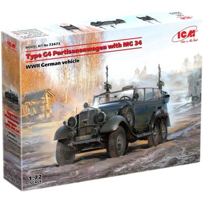 ICM Modell G4 Partisanenwagen WWII - 1:72 ICM Modell G4 Partisanenwagen WWII - 1:72