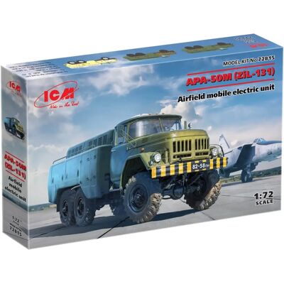 ICM APA-50M ZiL-131 Mobile Luftwaffen-Elektro Modellbausatz - Militär Maßstab 1:72 ICM APA-50M ZiL-131 Mobile Luftwaffen-Elektro Modellbausatz - Militär Maßstab 1:72