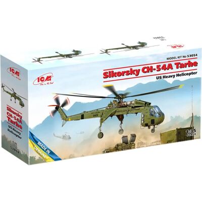 ICM Sikorsky CH-54A Tarhe Helikoptermodell - 1:35 ICM Sikorsky CH-54A Tarhe Helikoptermodell - 1:35
