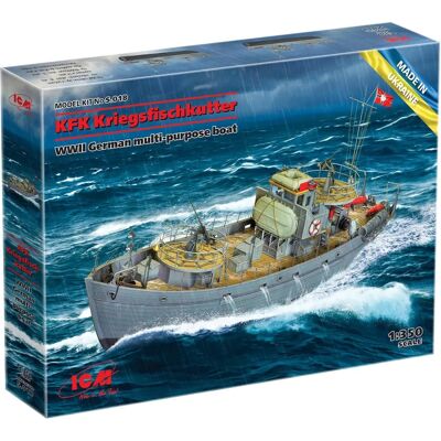 ICM KFK Kriegsfischkutter WWII - Schiffmodellbausatz ICM KFK Kriegsfischkutter WWII - Schiffmodellbausatz