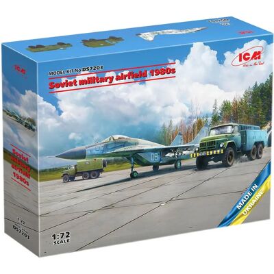 MiG-29 1:72 Sowjetischer Militärflugplatz - Flugzeugzubehör MiG-29 1:72 Sowjetischer Militärflugplatz - Flugzeugzubehör