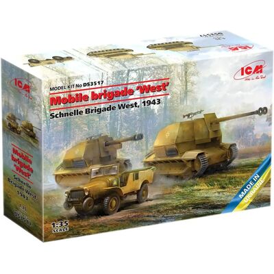 ICM Mobile Brigade West 1943 1:35 Maßstab - Flugzeugmodellbausatz ICM Mobile Brigade West 1943 1:35 Maßstab - Flugzeugmodellbausatz