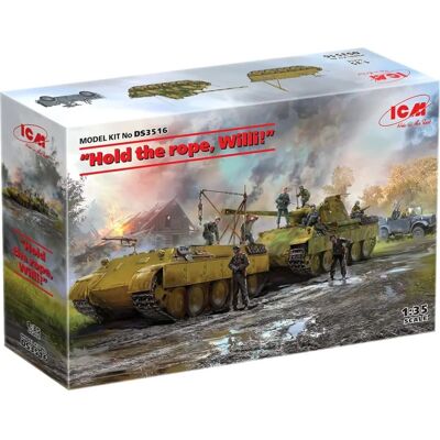 ICM Deutsches Heer Panzerrettung Set 1:35 - Militärmodellbausatz ICM Deutsches Heer Panzerrettung Set 1:35 - Militärmodellbausatz