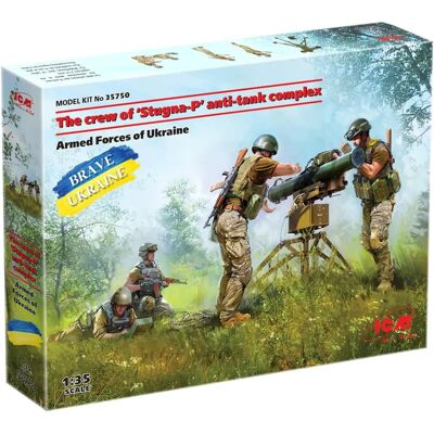 ICM Ukraine Stugna-P Panzerabwehrmodell - 1/35 - Historische Figur ICM Ukraine Stugna-P Panzerabwehrmodell - 1/35 - Historische Figur