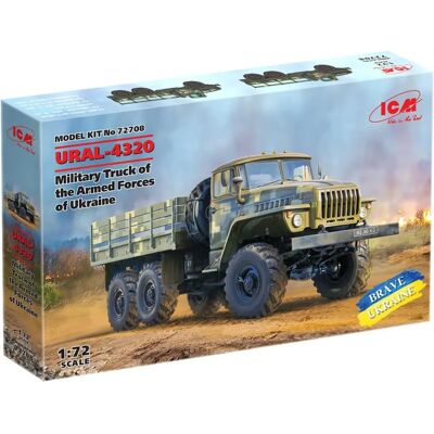ICM URAL-4320 Militär LKW Bausatz - 1/72 ICM URAL-4320 Militär LKW Bausatz - 1/72