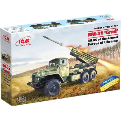 ICM BM-21 Grad - Mehrfachraketenwerfer der Streitkräfte der Ukraine ICM BM-21 Grad - Mehrfachraketenwerfer der Streitkräfte der Ukraine