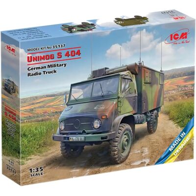 JP Create mege ICM Unimog S 404 Modell - 1/35 Maßstab JP Create mege ICM Unimog S 404 Modell - 1/35 Maßstab
