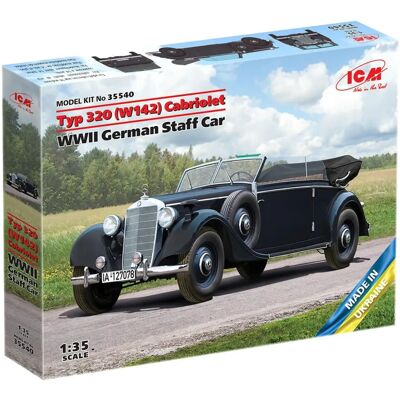 Mercedes-Benz W142 Wehrmacht Stabswagen - Auto Mercedes-Benz W142 Wehrmacht Stabswagen - Auto