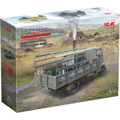 ICM Gulaschkanone Feldkochgerät - 1/35 Plastikmodellbausatz ICM Gulaschkanone Feldkochgerät - 1/35 Plastikmodellbausatz