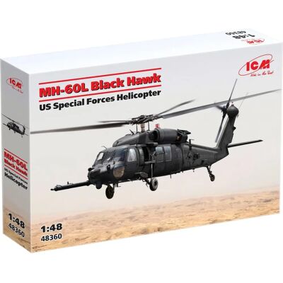 ICM MH-60L Black Hawk - Modellbausatz 1:48 ICM MH-60L Black Hawk - Modellbausatz 1:48
