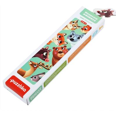 Cubika Bergdjur Puzzle 16 delar för Barn Cubika Bergdjur Puzzle 16 delar för Barn