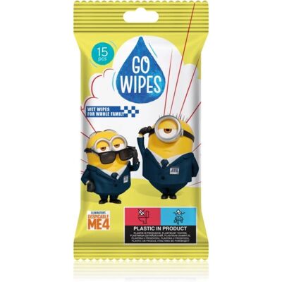 GoWipes Wilgotne chusteczki - Rodzina - 15 szt - Delikatna pielęgnacja GoWipes Wilgotne chusteczki - Rodzina - 15 szt - Delikatna pielęgnacja