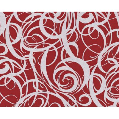 Papeles pintados gráficos en relieve EDEM BRAVO 81136BR25 Rojo Púrpura Plata - Papel de Parede Papeles pintados gráficos en relieve EDEM BRAVO 81136BR25 Rojo Púrpura Plata - Papel de Parede