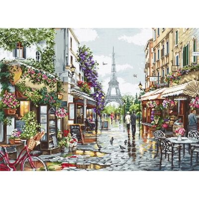 Luca-S Zestaw do haftu - 47x34 cm - Krzyżyk na Białej Aida Luca-S Zestaw do haftu - 47x34 cm - Krzyżyk na Białej Aida