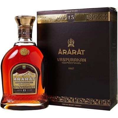 Ararat Vaspurakan 15 Ans - Eau-de-vie - Publicité Ararat Vaspurakan 15 Ans - Eau-de-vie - Publicité