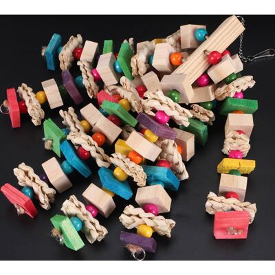 Unbranded - Parrot Chew - Large - Wood - Toy Unbranded - Parrot Chew - Large - Wood - Toy