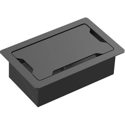 Vision TC3 SURRTB Organisateur de câbles - Boîte à câbles pour bureau - Noir & Blanc - Publicité Vision TC3 SURRTB Organisateur de câbles - Boîte à câbles pour bureau - Noir & Blanc - Publicité