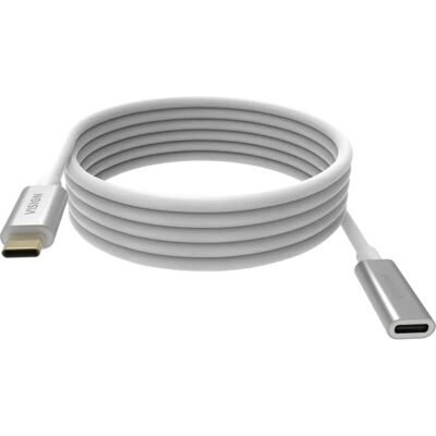 Vision TC 2MUSBCEXT - USB Kabel - 2m - USB 3.2 Gen 2 - Weiß Vision TC 2MUSBCEXT - USB Kabel - 2m - USB 3.2 Gen 2 - Weiß