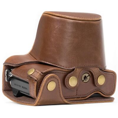 MegaGear MG638 Camera Case - Durable Brown Cover MegaGear MG638 Camera Case - Durable Brown Cover