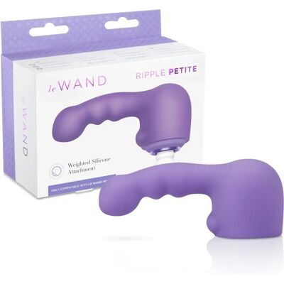 Le Wand Le Wand - Petite Ripple Weighted Silicone Attachment - Hierontatarvikkeet Le Wand Le Wand - Petite Ripple Weighted Silicone Attachment - Hierontatarvikkeet