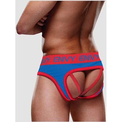 Envy Blau-Rot Lebendiger Jockstrap - L/XL - Jockstrap Envy Blau-Rot Lebendiger Jockstrap - L/XL - Jockstrap