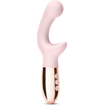 le Wand Xo Vibratore Oro Rosa con Stimolatore Clitorideo le Wand Xo Vibratore Oro Rosa con Stimolatore Clitorideo