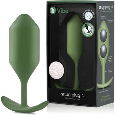 B-VIBE 4 Silicone Military Green - Anal Plug B-VIBE 4 Silicone Military Green - Anal Plug