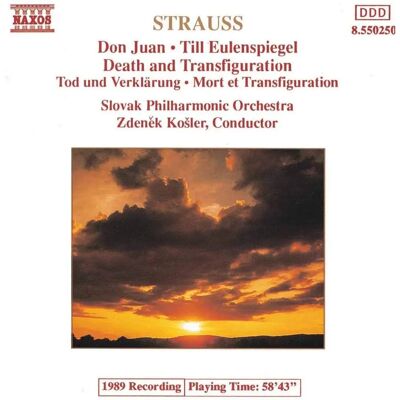 NAXOS Richard Strauss Orchesterwerke - Zdenek Kosler NAXOS Richard Strauss Orchesterwerke - Zdenek Kosler