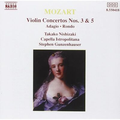 Nishizaki Mozart Violinkonzert 3 & 5 - Gebraucht - Klassische Musik Nishizaki Mozart Violinkonzert 3 & 5 - Gebraucht - Klassische Musik