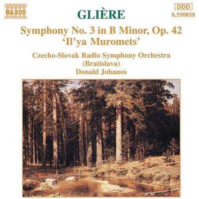 Sinfonía No. 3 en Si menor - CD de Gliere Sinfonía No. 3 en Si menor - CD de Gliere