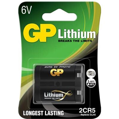 GP Batterien 2CR5 400mAh Kamera Akku GP Batterien 2CR5 400mAh Kamera Akku