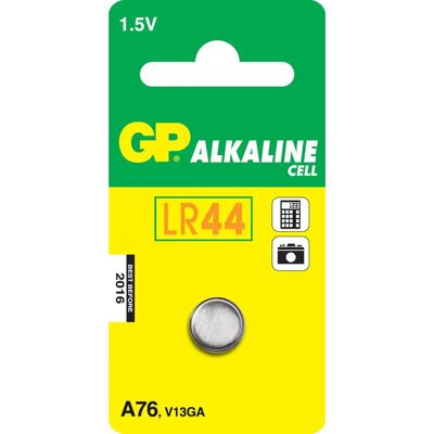 GP 76A-C1 LR44 Knappcelle - Batteri GP 76A-C1 LR44 Knappcelle - Batteri