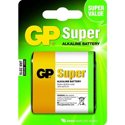 GP Batteries GP Super Alkaline 4,5V - Batterie GP Batteries GP Super Alkaline 4,5V - Batterie