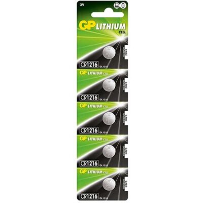 GP Batterien Lithium Zelle CR1216 - Einweg-Batterie GP Batterien Lithium Zelle CR1216 - Einweg-Batterie