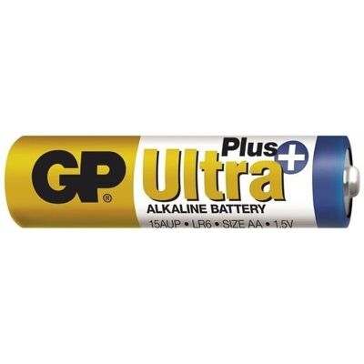 Pilha alcalina AA GP Batteries Ultra Plus - 2 unidades Pilha alcalina AA GP Batteries Ultra Plus - 2 unidades