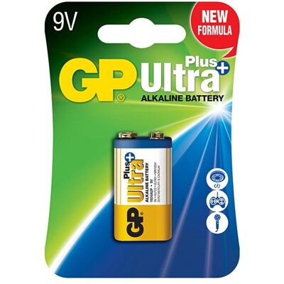 GP Batterien Ultra Plus Alkalisch 9V - Batterie GP Batterien Ultra Plus Alkalisch 9V - Batterie