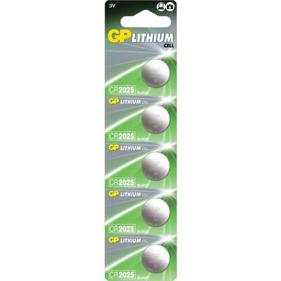 GP Batterien CR2025 Lithium Wiederaufladbarer Akku - Batterie GP Batterien CR2025 Lithium Wiederaufladbarer Akku - Batterie
