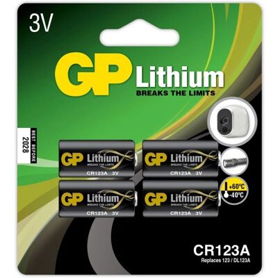 GP Batterien GPPCL123A121 Lithium CR123A - Batterie GP Batterien GPPCL123A121 Lithium CR123A - Batterie