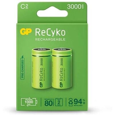 GP Batterien B2133 Wiederaufladbare C NiMH Batterie - Haushalt GP Batterien B2133 Wiederaufladbare C NiMH Batterie - Haushalt