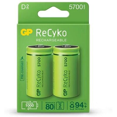GP Batteries B2145 Pile ménagère D Nickel-Metal Hydride - Pile ménagère - Publicité GP Batteries B2145 Pile ménagère D Nickel-Metal Hydride - Pile ménagère - Publicité