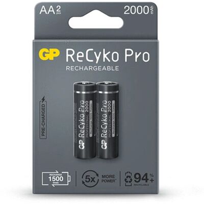 GP B2220 Wiederaufladbare AA NiMH Batterie - 2000mAh - Batteriepack GP B2220 Wiederaufladbare AA NiMH Batterie - 2000mAh - Batteriepack