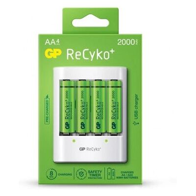 GP Batteries ReCyko U411 - Pile rechargeable AA NiMH - 2000mAh - Publicité GP Batteries ReCyko U411 - Pile rechargeable AA NiMH - 2000mAh - Publicité