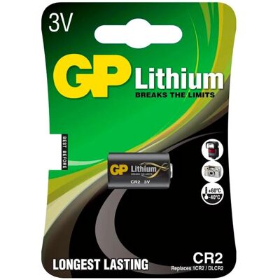 GP Batteries - Lithium Battery CR2 3V - Smart Home Power GP Batteries - Lithium Battery CR2 3V - Smart Home Power