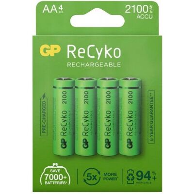 GP Batteries GPRCK130AA684C4 Batería recargable AA 1300mAh - Batería recargable GP Batteries GPRCK130AA684C4 Batería recargable AA 1300mAh - Batería recargable