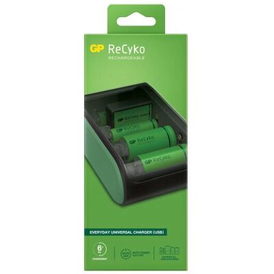 GP Batteries ReCyko B631 Batteriladdare - Universell USB GP Batteries ReCyko B631 Batteriladdare - Universell USB